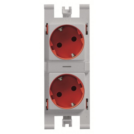 Niessen 2CLA108800T7301 B. enchufe schuko doble RP